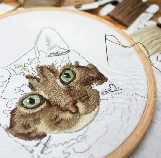 커스텀 펫 프랑스자수 액자  [NEW]