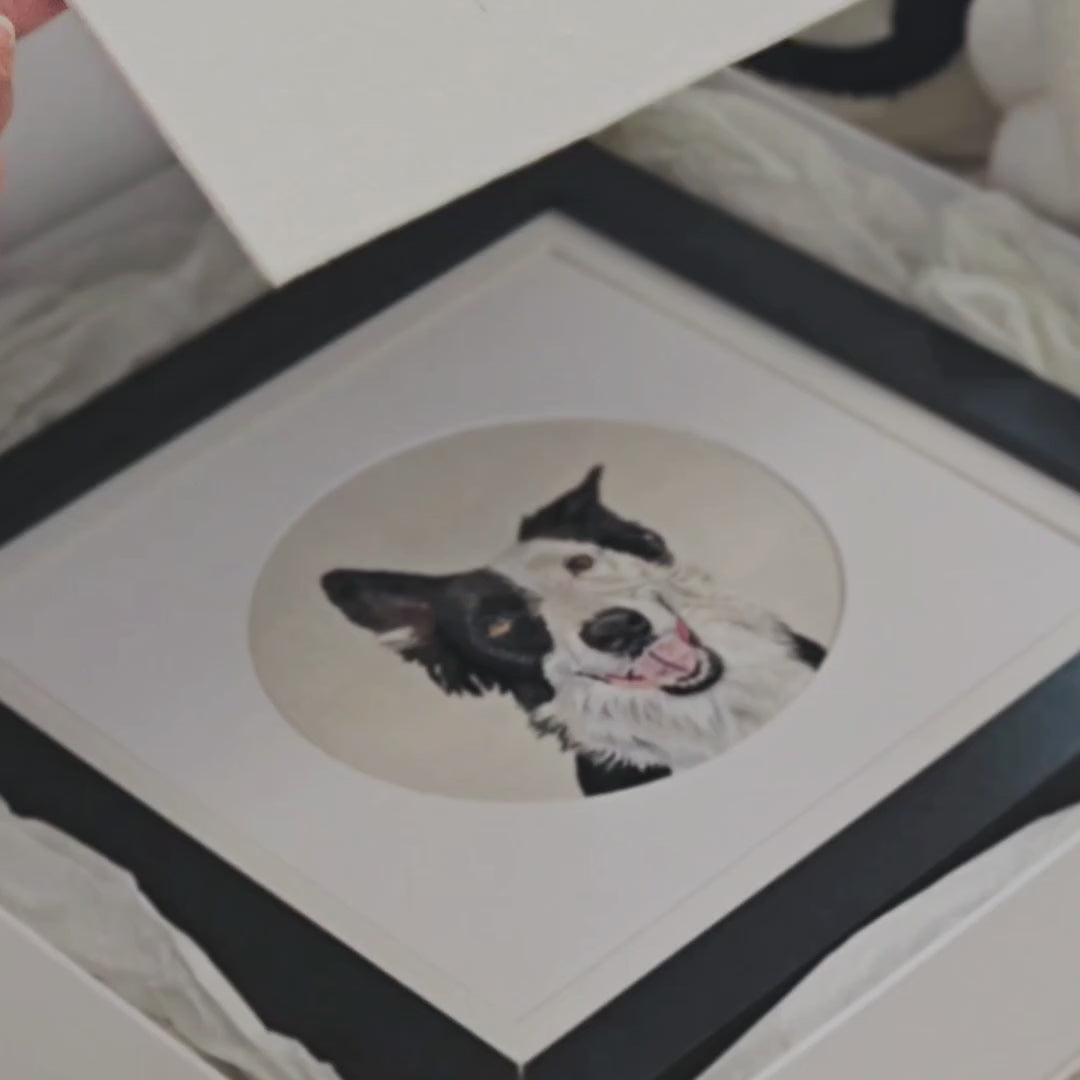 커스텀 펫 프랑스자수 액자  [NEW]